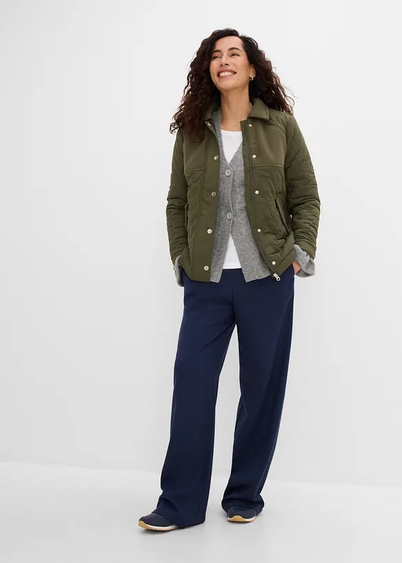Gilet cintr&eacute; en fine maille, bonprix