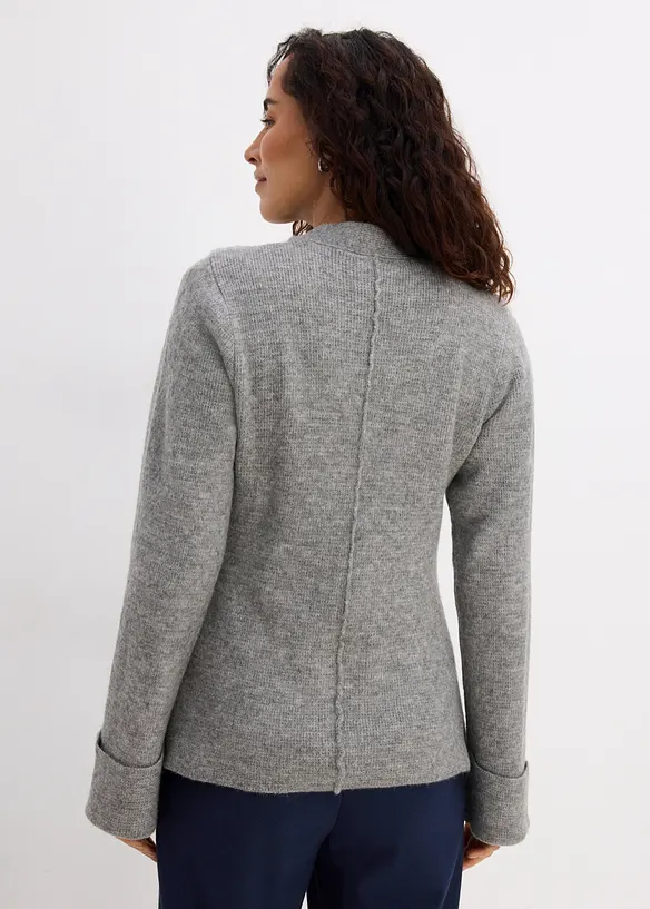 Gilet cintr&eacute; en fine maille, bonprix