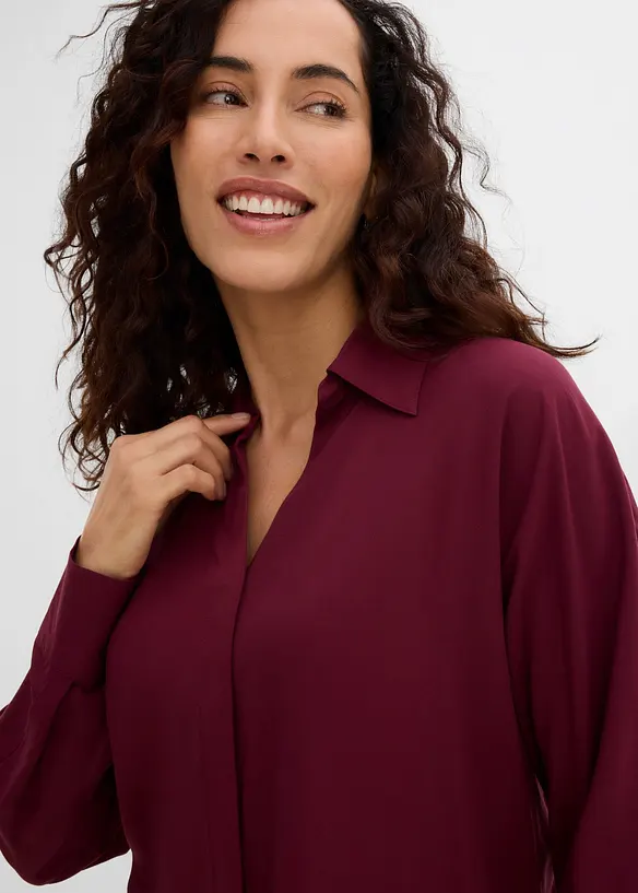 Bluse aus softer Viskose, bonprix