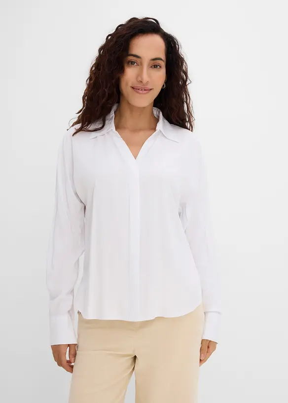 Blouse en viscose douce, bonprix