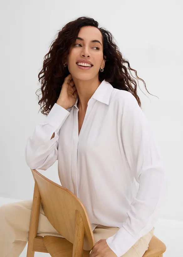 Blouse en viscose douce, bonprix