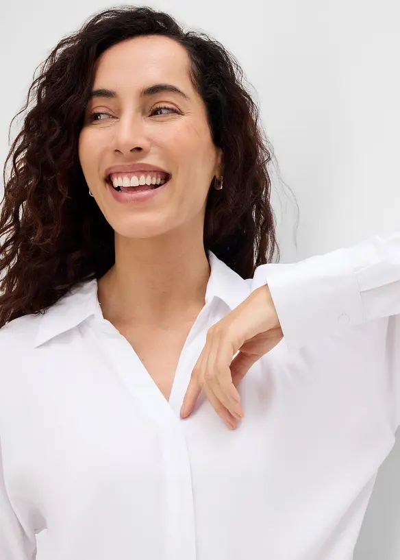 Blouse en viscose douce, bonprix