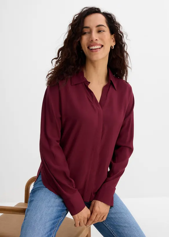 Bluse aus softer Viskose, bonprix