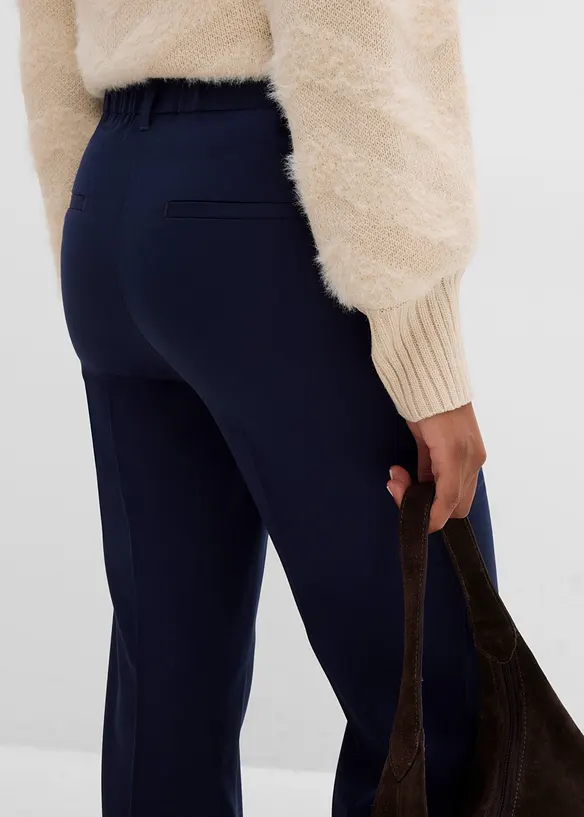 Hose in Wolloptik aus Viskose-Mix, bonprix