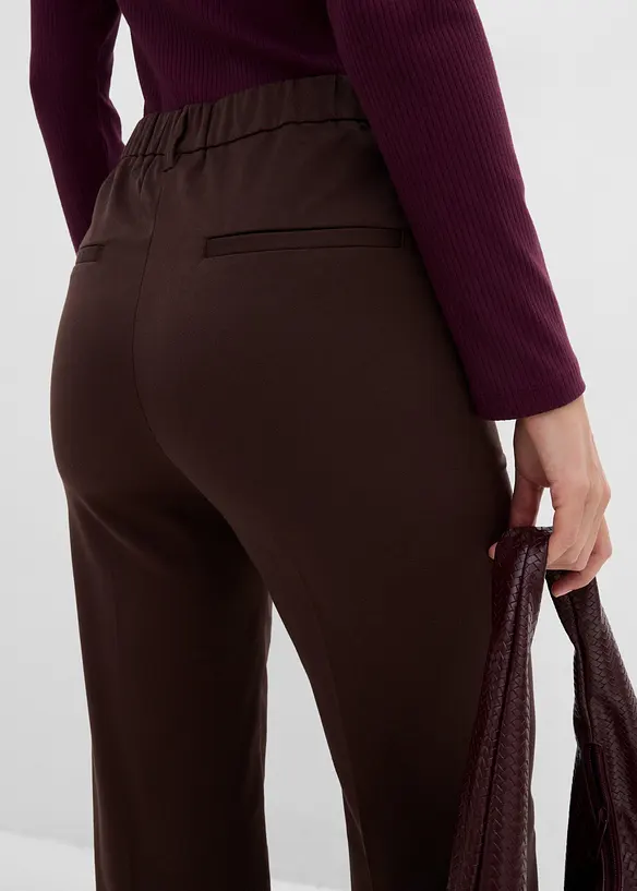Hose in Wolloptik aus Viskose-Mix, bonprix