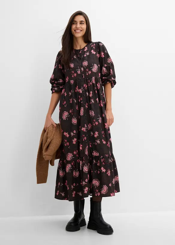 Robe en viscose fluide, bonprix