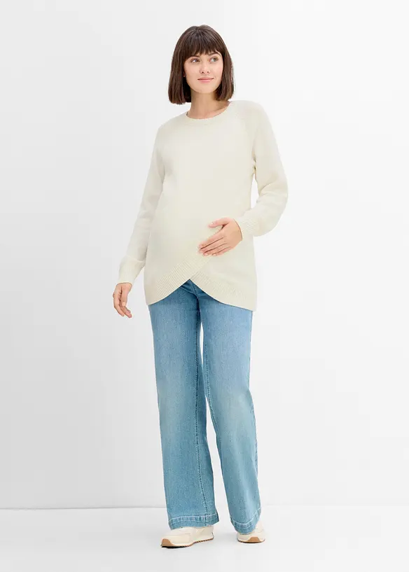 2-in-1 weicher Umstands- und Stillpullover, bonprix