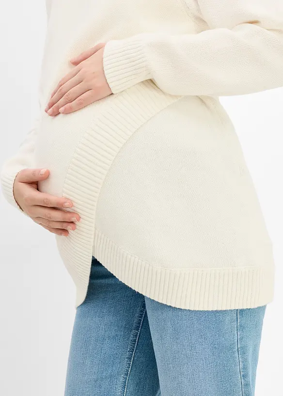 2-in-1 weicher Umstands- und Stillpullover, bonprix