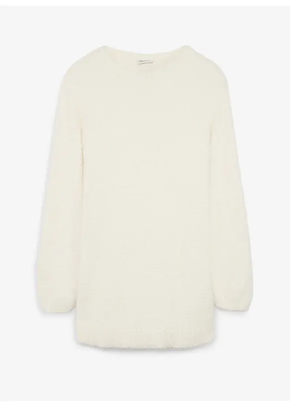 Pull de grossesse 2en1 effet peluche avec fentes d&rsquo;allaitement, bonprix