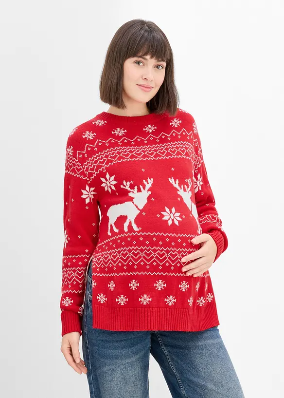 Pull de grossesse et d&rsquo;allaitement 100% coton, bonprix