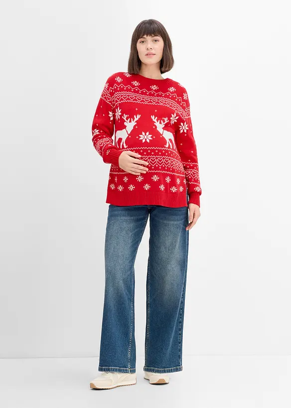 Pull de grossesse et d&rsquo;allaitement 100% coton, bonprix
