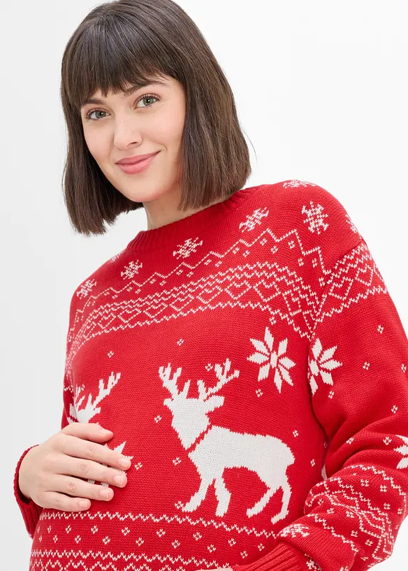 Pull de grossesse et d&rsquo;allaitement 100% coton, bonprix