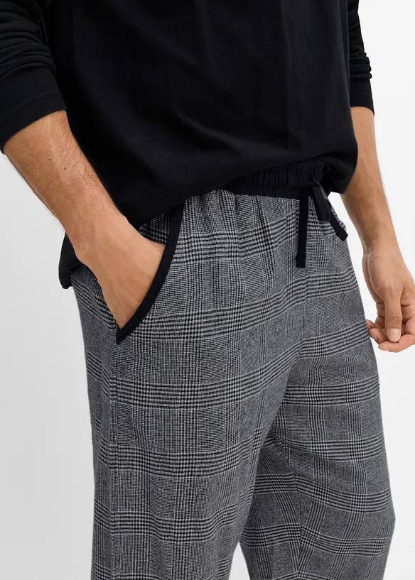 Pyjama avec pantalon en flanelle, bonprix