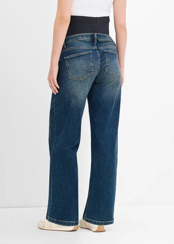 Jean de grossesse en coton, Wide Leg, bonprix