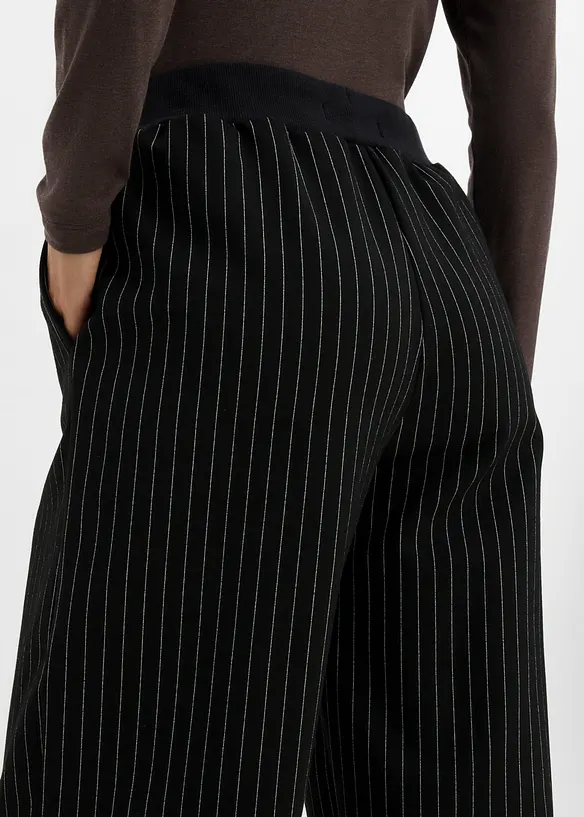 Jersey-Hose aus Punto di Roma, bonprix