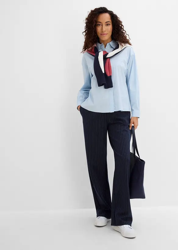 Jersey-Hose aus Punto di Roma, bonprix