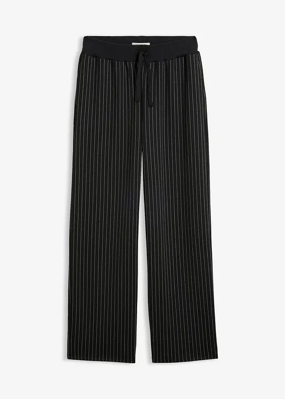 Jersey-Hose aus Punto di Roma, bonprix