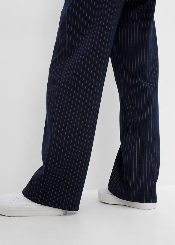Jersey-Hose aus Punto di Roma, bonprix