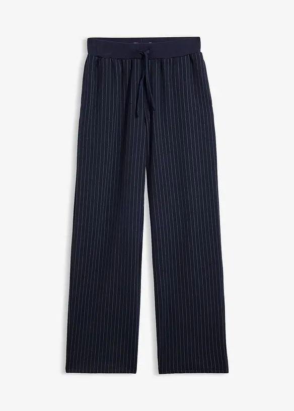 Jersey-Hose aus Punto di Roma, bonprix