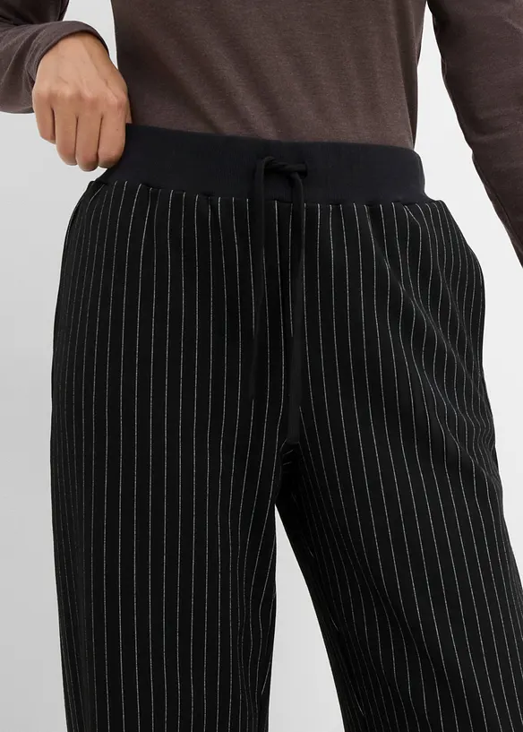 Jersey-Hose aus Punto di Roma, bonprix