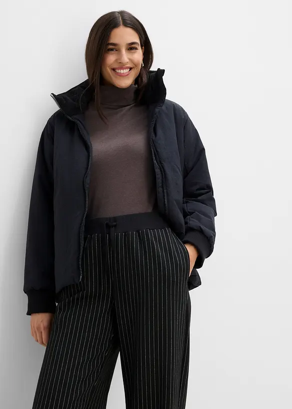 Jersey-Hose aus Punto di Roma, bonprix