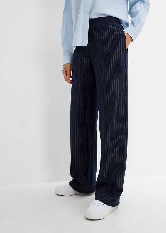 Jersey-Hose aus Punto di Roma, bonprix