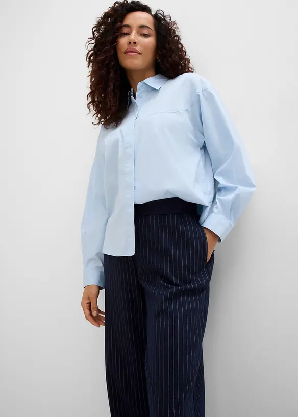 Jersey-Hose aus Punto di Roma, bonprix
