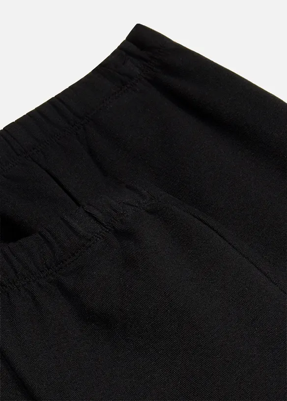 Lot de 2 leggings Bootcut thermiques, bonprix