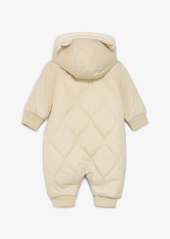 Combinaison b&eacute;b&eacute; chaudement rembourr&eacute;e, d&eacute;perlante et coupe-vent, bonprix