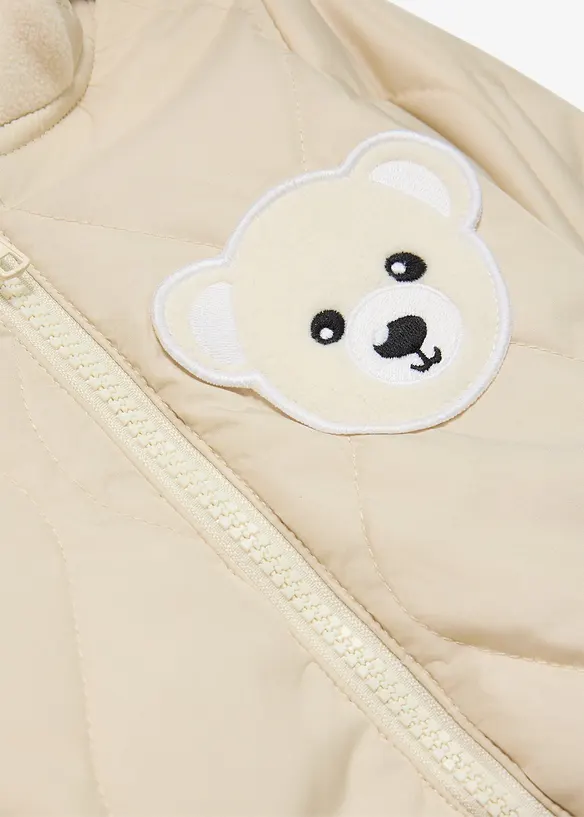Combinaison b&eacute;b&eacute; chaudement rembourr&eacute;e, d&eacute;perlante et coupe-vent, bonprix