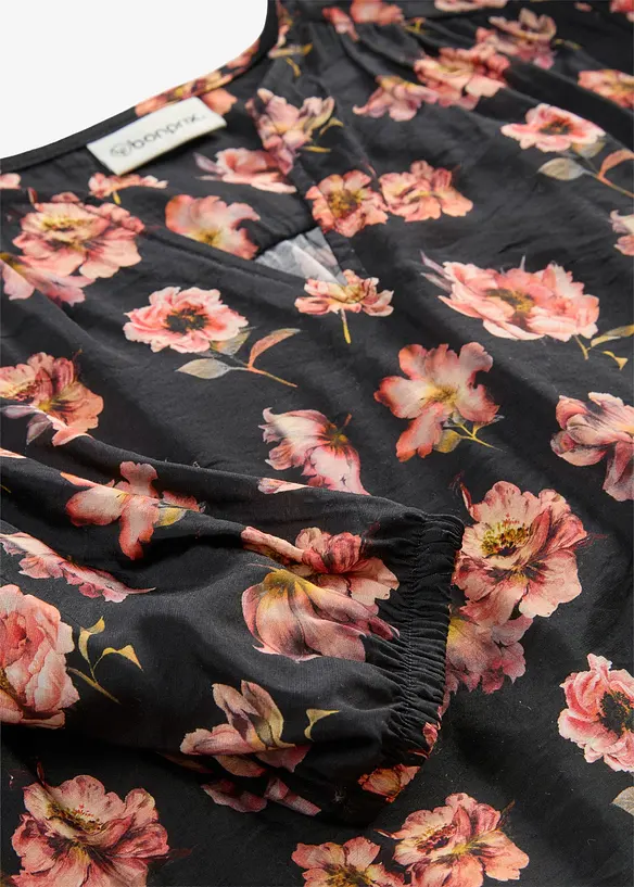 Bluse aus flie&szlig;endem Viskose-Mix, bonprix