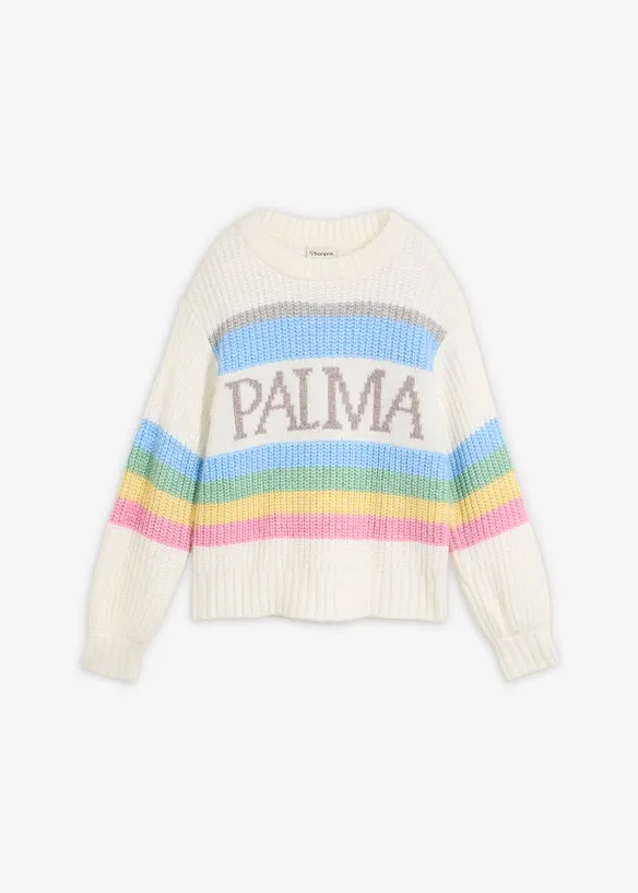 Pull avec laine, bonprix