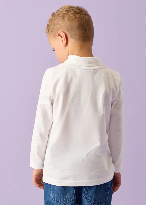 Lot de 2 T-shirts col roul&eacute; en coton doux, Lurchi