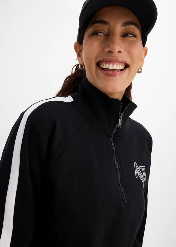 Sweat en coton majoritaire, bonprix