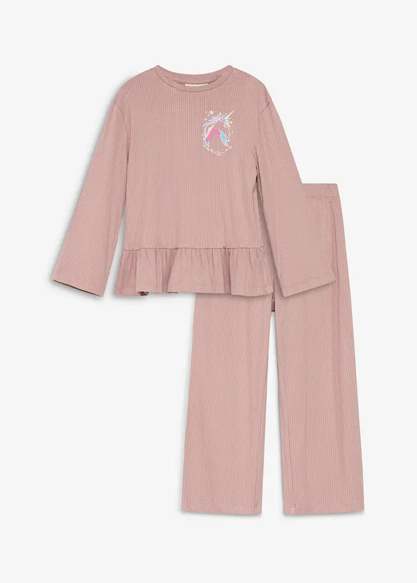 T-shirt et pantalon en viscose (ens. 2 pces), bonprix