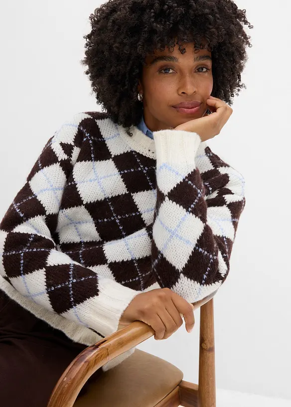 Pull norv&eacute;gien, bonprix