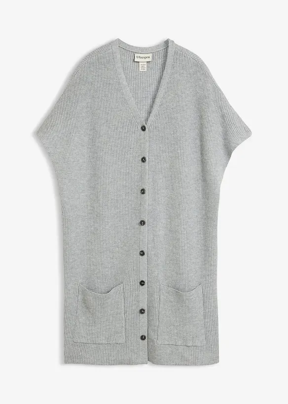Strick-Cape aus feinem Viskose-Mix, bonprix