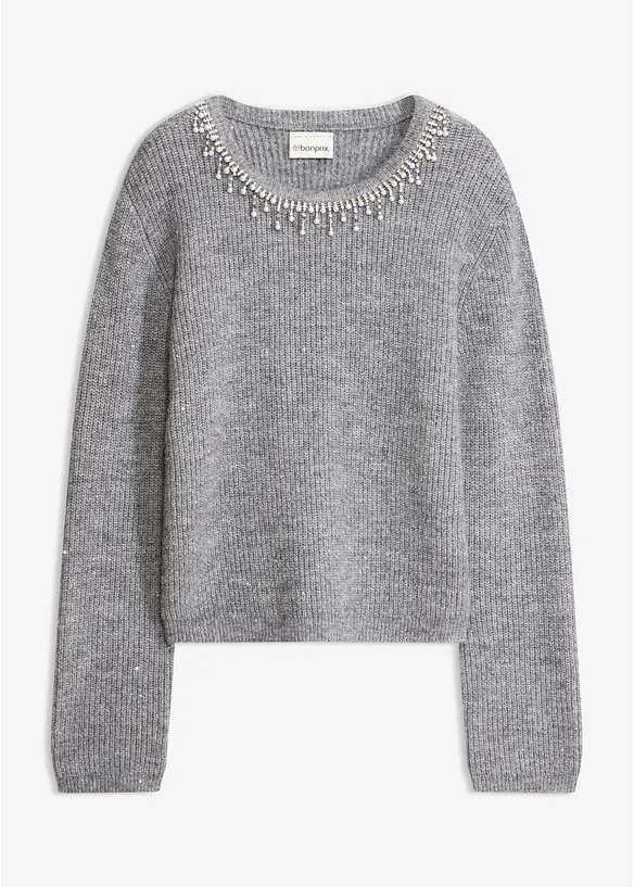 Pull avec application, bonprix