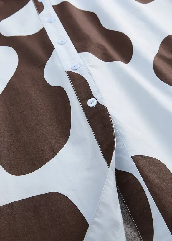 Robe-chemise 100% coton, bonprix