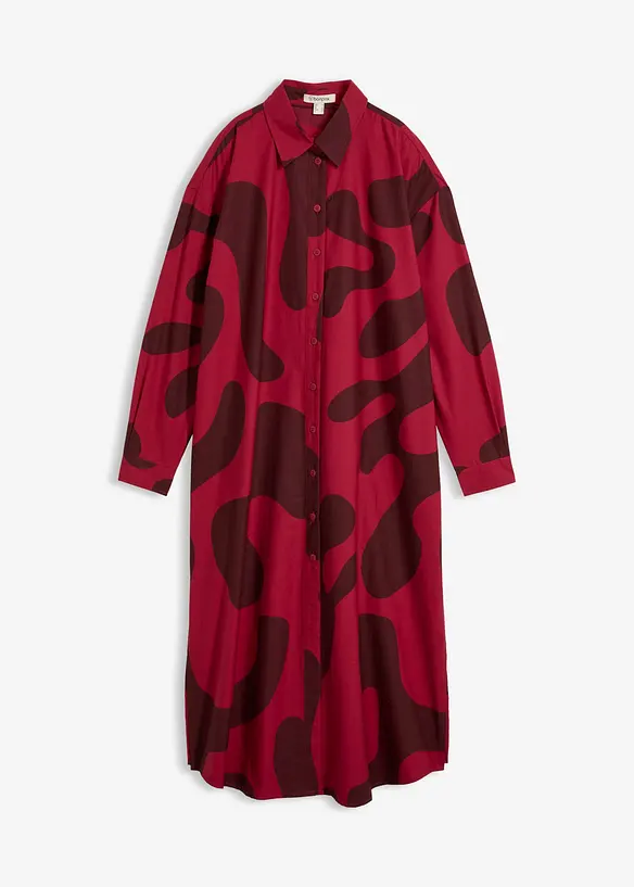 Robe-chemise 100% coton, bonprix