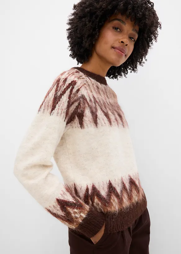 Pull Fair Isle, bonprix