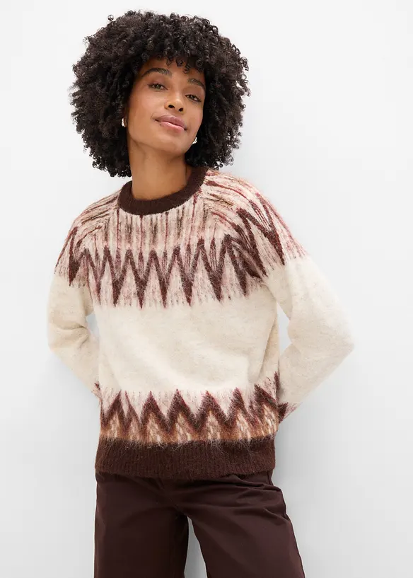 Pull Fair Isle, bonprix
