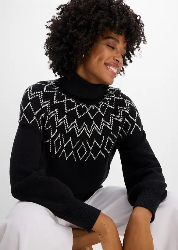Pull norv&eacute;gien, bonprix