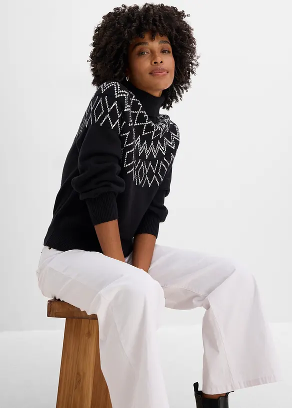 Pull norv&eacute;gien, bonprix