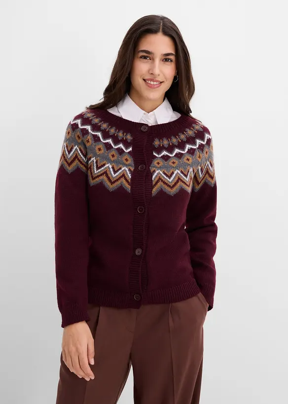 Norweger-Strickjacke, bonprix