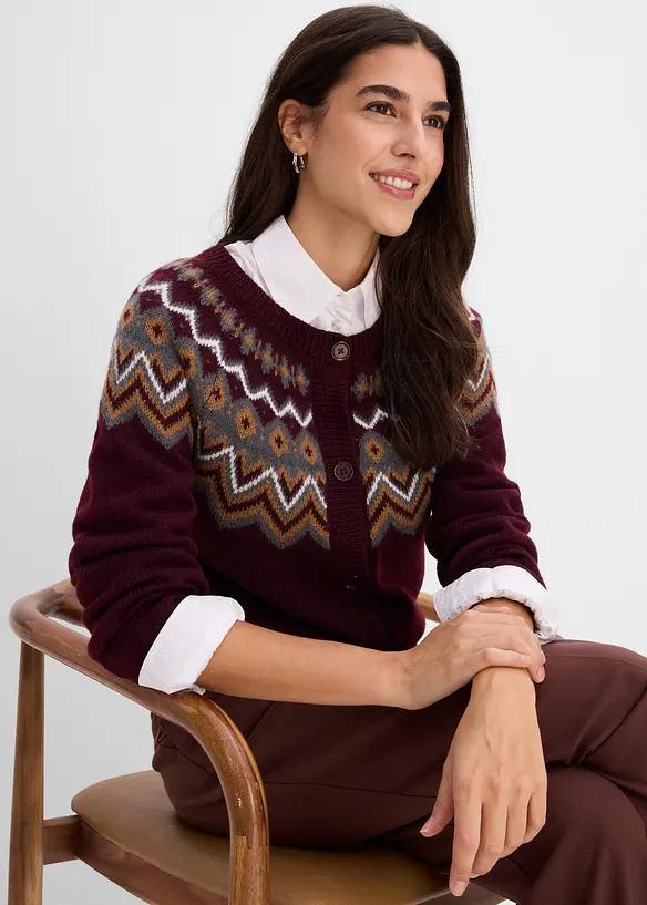 Norweger-Strickjacke, bonprix