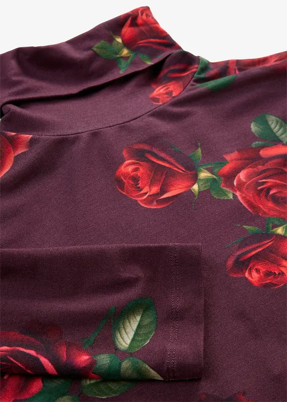 Langarmshirt aus softem Viskose-Mix, bonprix