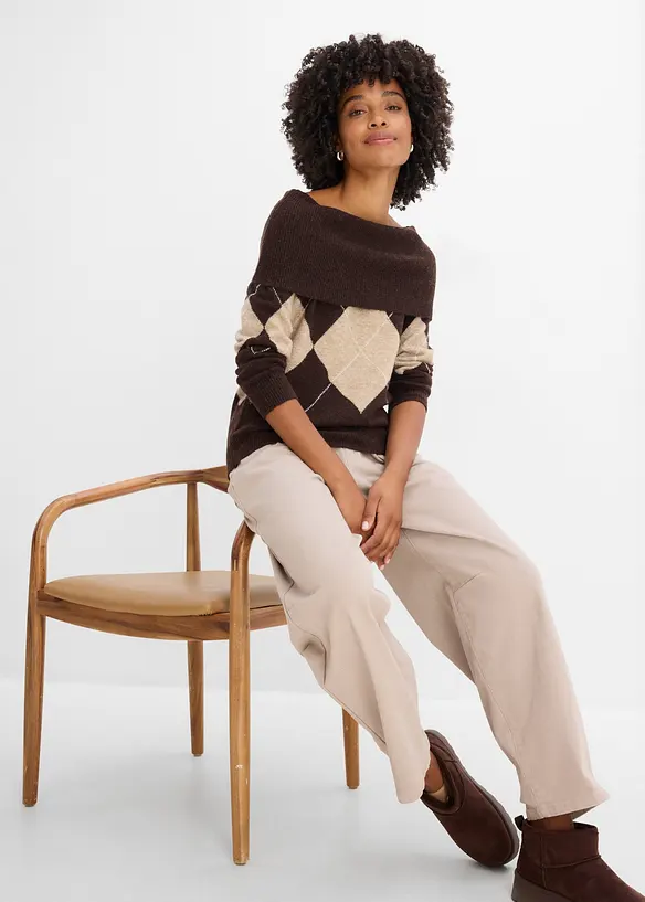 Carmen-Pullover, bonprix