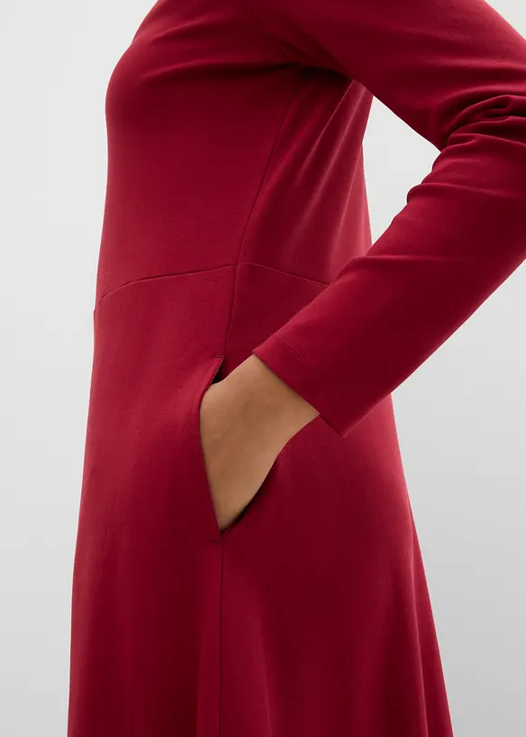 Robe midi en coton &eacute;pais, bonprix