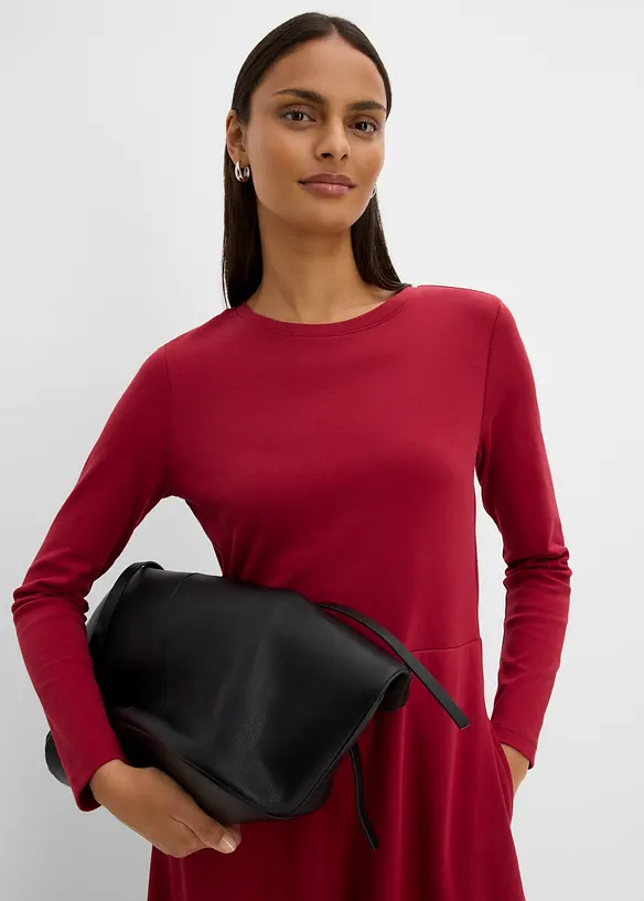 Robe midi en coton &eacute;pais, bonprix